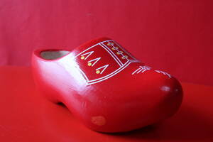 【オランダ産】伝統　木製　靴　Made in Holland 14cm 片方　H332