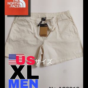 【新品未使用タグ付き】ノースフェイス motion アクティブパンツ ハーフパンツ 白 white オフホワイト【日本未発売】
