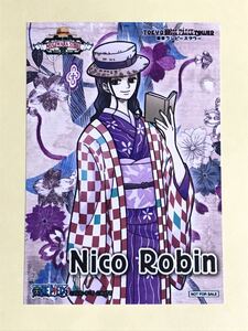 ワンピース 麦わらストア 東京ワンピースタワー店 5周年記念 5th ブロマイド ロビン