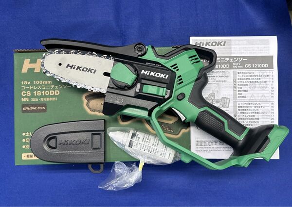HiKOKI 18VコードレスミニチェンソーCS1810DD(NN)本体のみ品