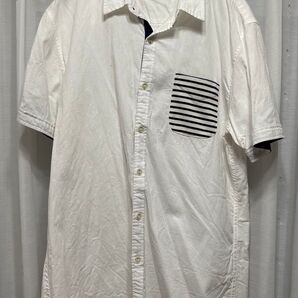 HVC 半袖シャツ ホワイト XL