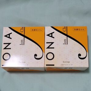 ゼリア新薬工業 IONA イオナ エフ ソープ A 洗顔石鹸 2個セット