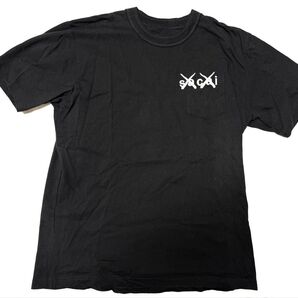 sacai×kaws Tシャツ ブラック サイズ2