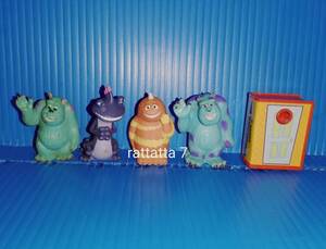 *Disney*Monsters,Inc* Monstar z чернила * surrey * Randall *kachikachi Movie * комплект * миниатюра * Disney *piksa-