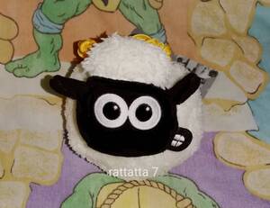 ☆Shaun the Sheep☆ひつじのショーン☆ベビーショーン☆まんまる巾着☆ぬいぐるみ☆バック