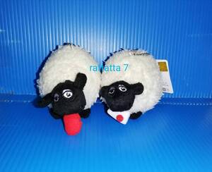 ☆Shaun the Sheep☆ひつじのショーン☆マスコット☆ぬいぐるみ☆ボールチェーン付き☆セット