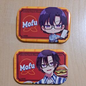 カラフルピーチ もふくん 缶バッジ