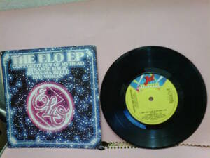 Electric Light Orchestra：The ELO EP ; UK Jet 7 inch 45 with Picture Sleeve // ELO 1