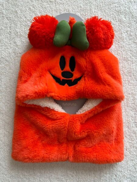 【新品タグ付き】フタフタ ハロウィン ディズニー ミニー 被り物 帽子