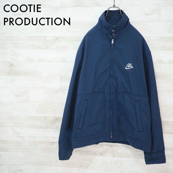 COOTIE 16AW N/C Rounders Jacket-Navy/M クーティ ハリントンジャケット スウィングトップ