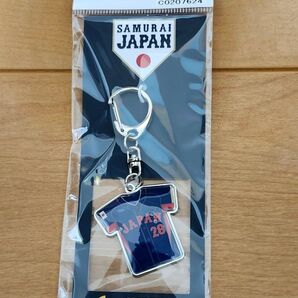 WBC 侍JAPAN 野球 日本代表 高橋宏斗 ユニフォーム型 キーホルダー