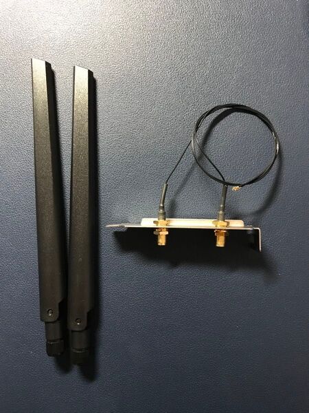 M.2 WiFi アンテナKIT ハーフハイト