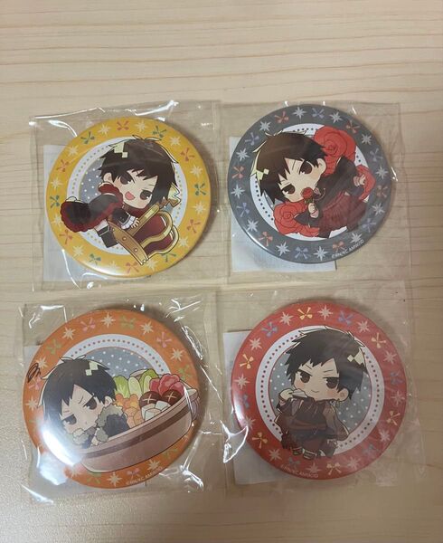 【バラ売り可】デュラララ!!×2 折原臨也 缶バッジ 4種セット