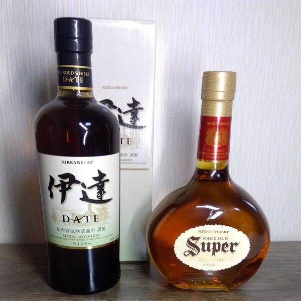 ウイスキー 伊達 & スーパーニッカ