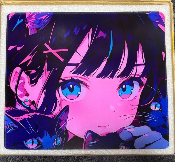 Atom ゲーミングガラスマウスパッド【F】新品