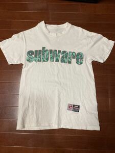 希少90'S SUBWARE Tシャツ　　オールドスケート　ヴィンテージ　サブウェアーTシャツ