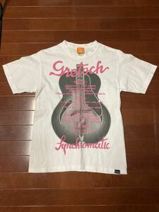 90'S当時物　GRETSCH Tシャツ　グレッチ　ヴィンテージ　グッドイナフ　