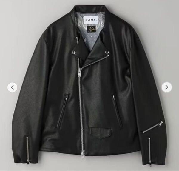 新品・未使用<NOMA t.d.× Needles> ライダース ジャケット
