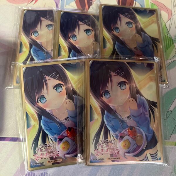 lycee リセ オーバーチュア 特典スリーブ ま〜まれぇど お家に帰るまでがましまろです 21枚 未開封 5個セット
