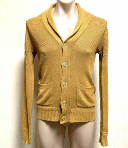  secondhand goods RUPERT/ Rupert tops / cardigan gun sweater men's M size shoulder width approximately 44cm
