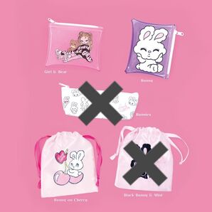 foxy illustrations ガチャガチャ ポーチ