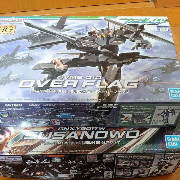 HG 1/144 オーバーフラッグ スサノオ セット
