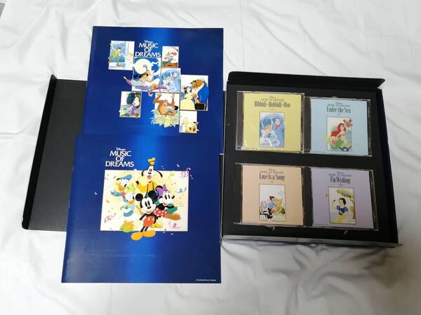 定番のディズニー音楽を押さえられる10枚組CD! 『Disney MUSIC OF DREAMS』 未開封CD6枚 丁寧に使用、保管しています。