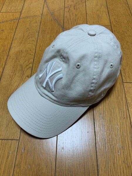 ニューエラ ヤンキース ニューヨークヤンキース キャップ ベージュ