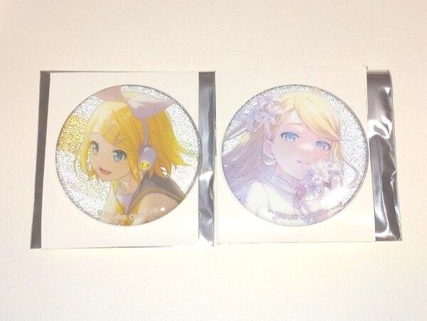 プロセカ 鏡音リン グリッター缶バッジ 7A 8A