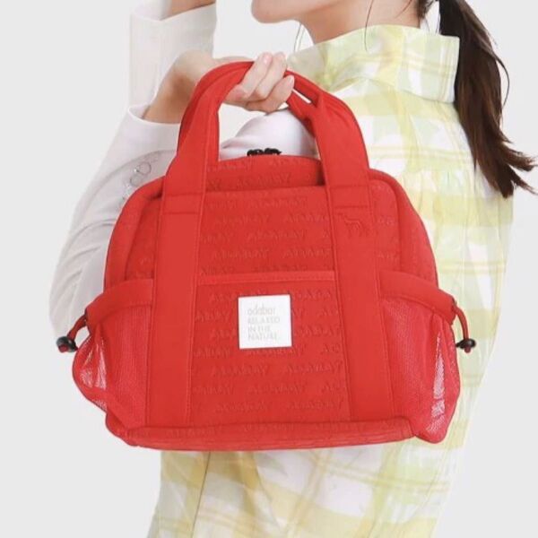 【新品未使用】adabatアダバットロゴデザイン カートバッグ ゴルフ