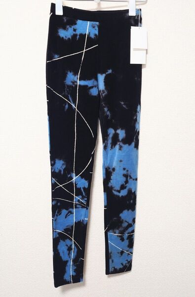 Mame Kurogouchiマメクロゴウチ24aw "Kintsugi" Velour Jersey Leggingsレギンス