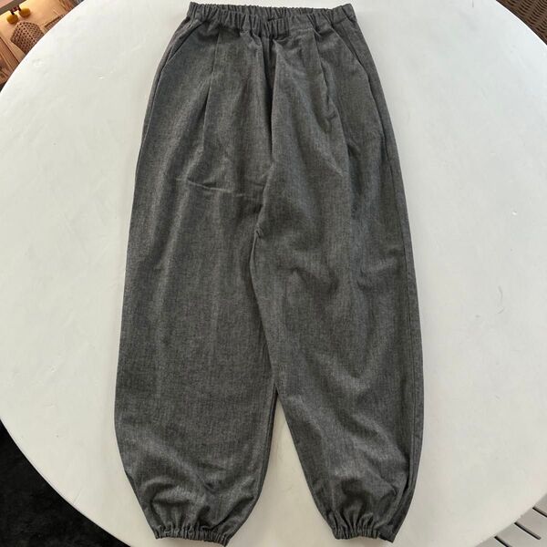 ハンドメイド 亀田縞 もんぺ