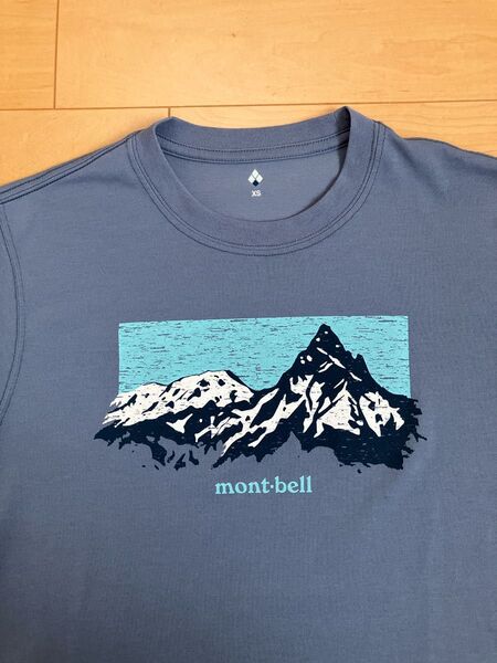 美品 モンベル 半袖Tシャツ