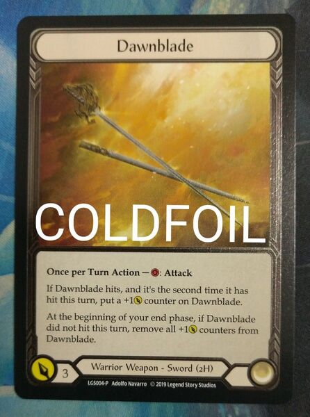 Flesh and Blood Dawnblade LGS COLDFOIL 英語版