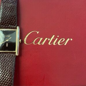 カルティエマストタンクLM 黒文字盤 稼働訳あり品 最終値下げ