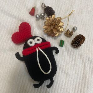 新品 hand made パクパクモンスター ミニキーケース