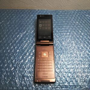 docomo P705iμ 茶色 FOMA 中古 パナソニック