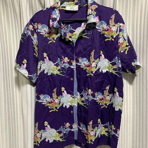 レフトアローン アロハシャツ Mサイズ