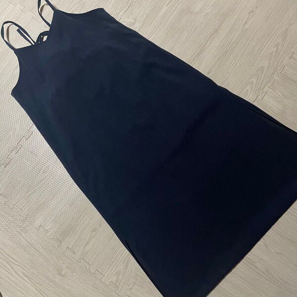AfternoonTea Wardrobe ネイビー キャミワンピース ロング