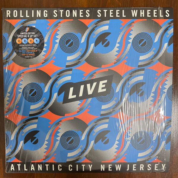 ROLLING STONES : STEEL WHEELS カラーヴァイナル/限定盤4LPレコード