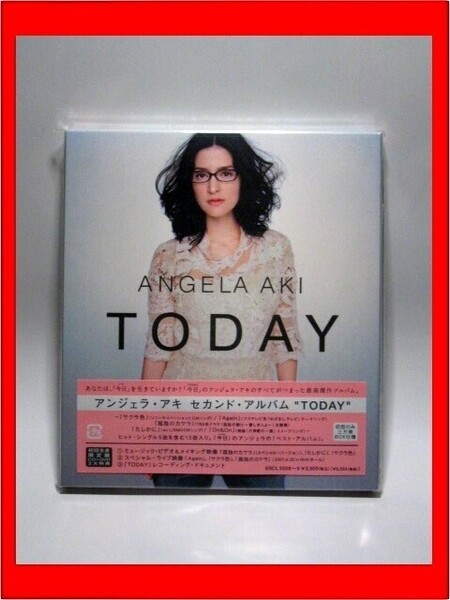 アンジェラ・アキ/TODAY【新品未開封・日本盤・初回生産限定盤:CD+DVD】★送料無料★
