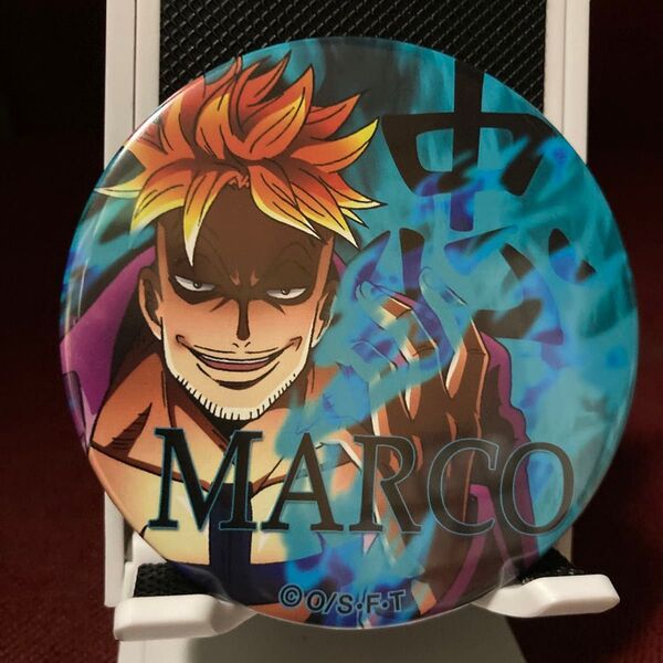 ONE PIECE 輩缶バッジ マルコ