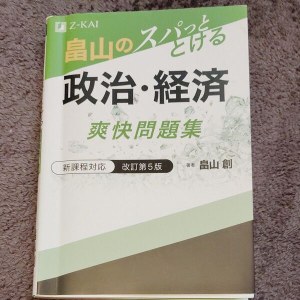 畠山のスパっととける政治・経済爽快問題集 (改訂第5版) 畠山創/著