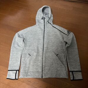 【値下げしました】アディダス フィットネスパーカー グレー J XOサイズ