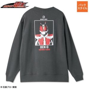 仮面ライダー電王 裏起毛プルオーバー トレーナー スウェット アベイル Mサイズ