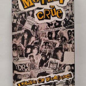 MOTLEY CRUE モトリークルー Decade of Decadence'81-'91 ディケイド・オブ・デカダンス VHS