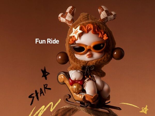 完売品popmart SKULLPANDA Tell Me What You Want シリーズ Fun Ride フィギュア