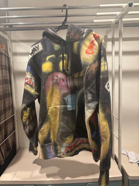 Supreme グラフィティ パーカー シュプリーム コットン マルチカラー