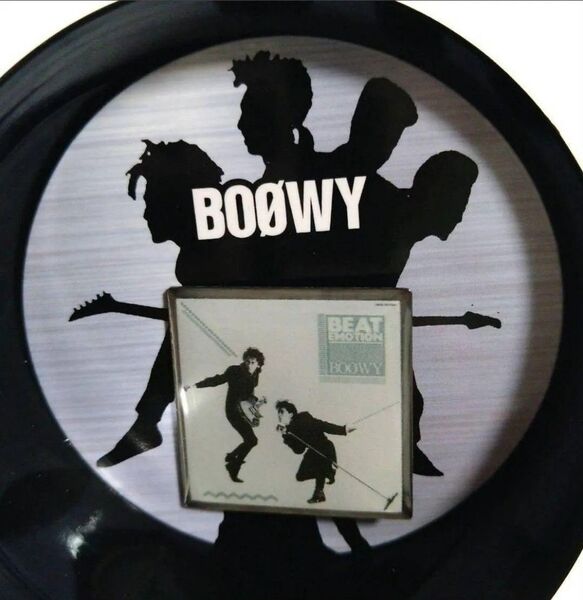 在庫ラスイチ BOOWY ピンズカプセル ガチャ ボウイ BEAT EMOTION 布袋寅泰 氷室京介