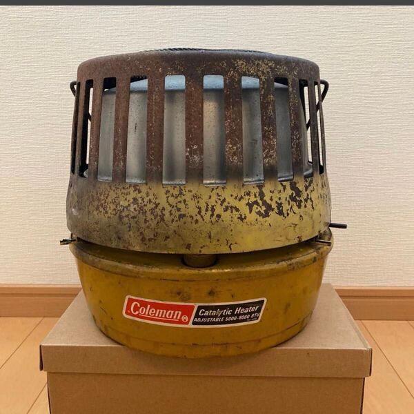 Coleman コールマン キャタリティックヒーター ヴィンテージ ゴールドボンドカラー
